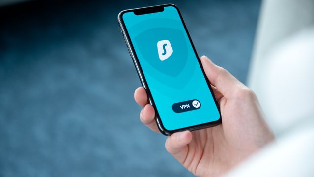 VPN client showing an active protocol connection on a smartphone